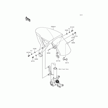 Front Fender(s)(RGF/RGFA)