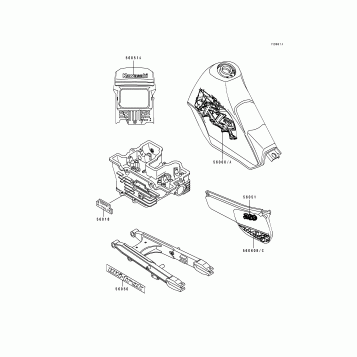 Decals(KL250-D11/D12/D13)