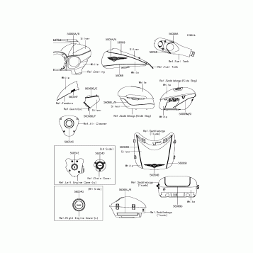 Decals(White/Silver)(BDF)