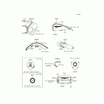 Decals(Gray/Red)(BEF)