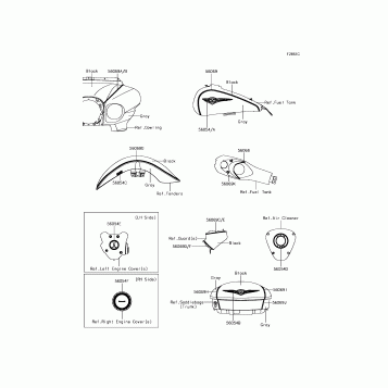 Decals(Gray/Black)(BEF)