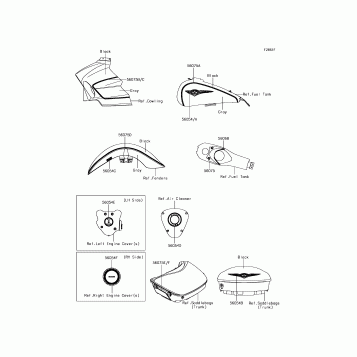 Decals(Gray/Black)(BHF)