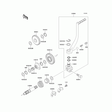 Kickstarter Mechanism