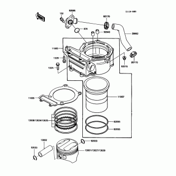 Cylinder/Piston(s)