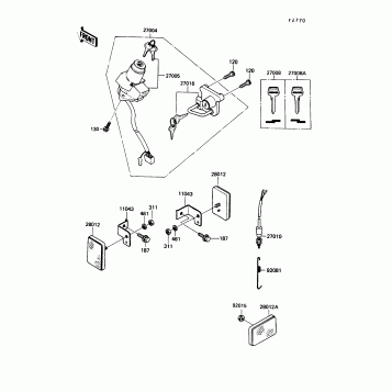 Ignition Switch(KL250-D7)
