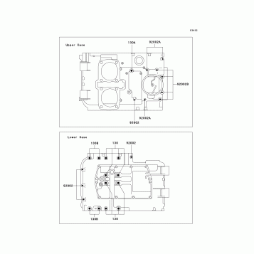 Crankcase Bolt Pattern