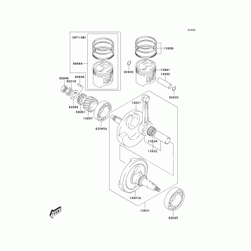 Crankshaft/Piston(s)