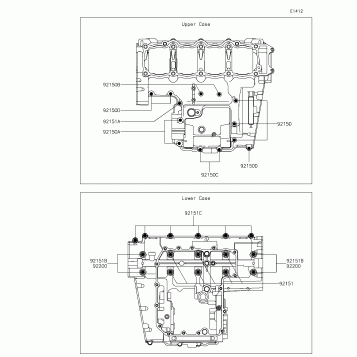 Crankcase Bolt Pattern