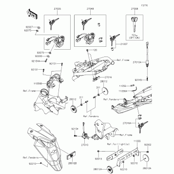 Ignition Switch/Locks/Reflectors