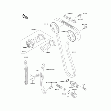 Camshaft(s)/Tensioner