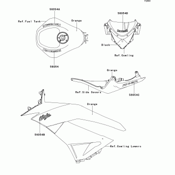 Decals(Orange)(R9F)(CN)