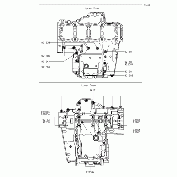 Crankcase Bolt Pattern