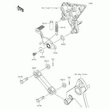 Brake Pedal/Torque Link