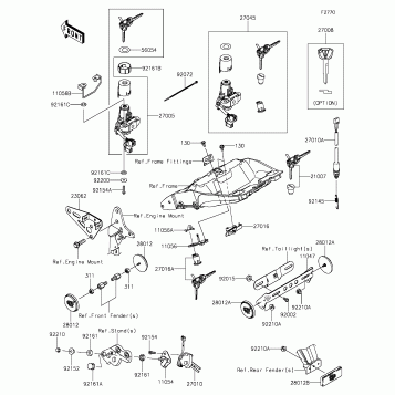 Ignition Switch/Locks/Reflectors