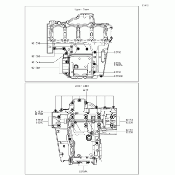 Crankcase Bolt Pattern