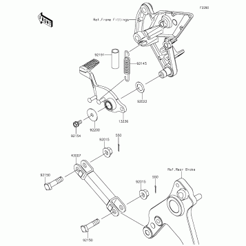 Brake Pedal/Torque Link