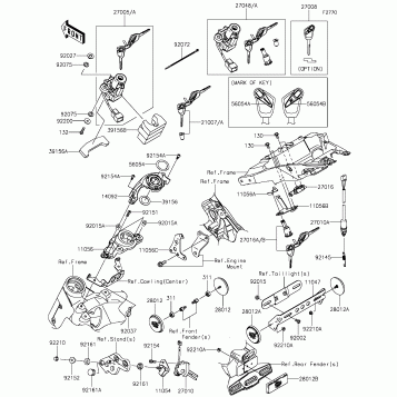 Ignition Switch/Locks/Reflectors