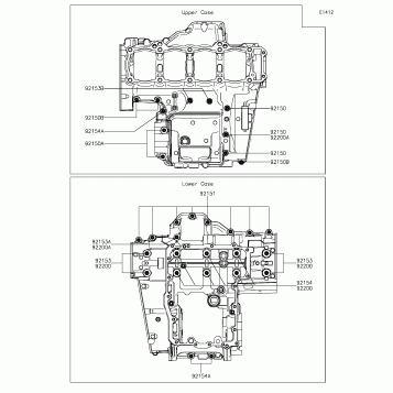 Crankcase Bolt Pattern