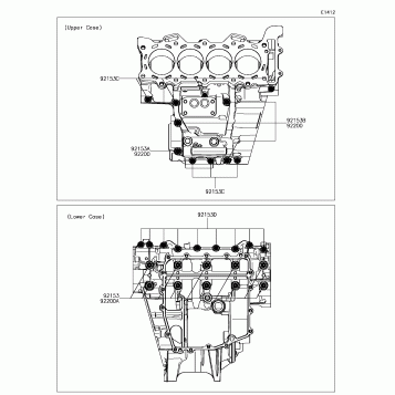 Crankcase Bolt Pattern