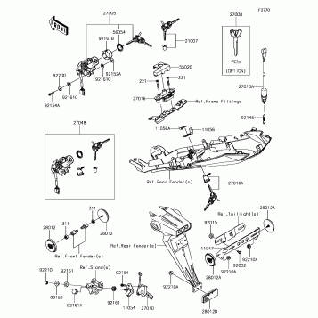 Ignition Switch/Locks/Reflectors