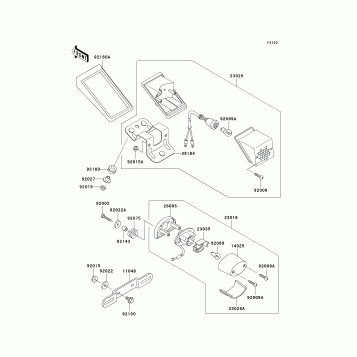 Taillight(s)@(&NAMI.JKALXEC1 SA021309)