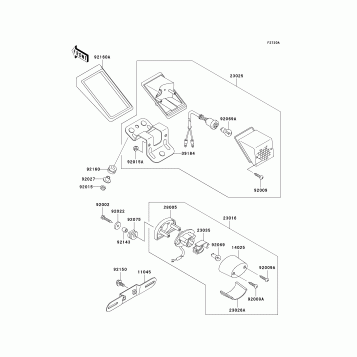 Taillight(s)@(JKALXEC1 SA021310&NAMI.)