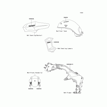 Decals(Gray)(White)(ACF)