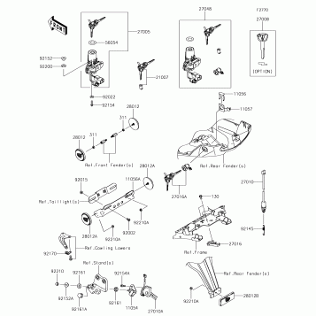 Ignition Switch/Locks/Reflectors