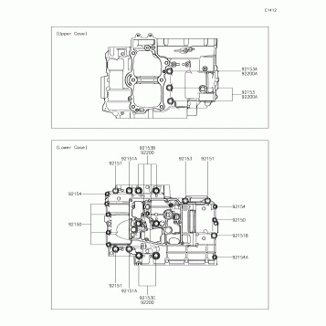 Crankcase Bolt Pattern