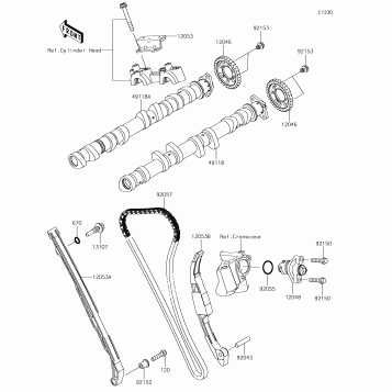 Camshaft(s)/Tensioner