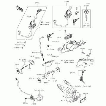 Ignition Switch/Locks/Reflectors