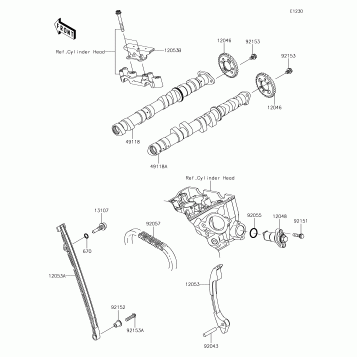 Camshaft(s)/Tensioner