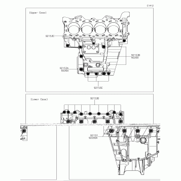 Crankcase Bolt Pattern