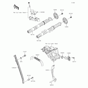 Camshaft(s)/Tensioner