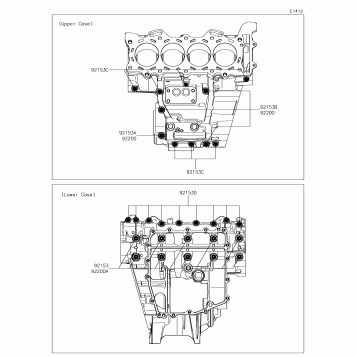 Crankcase Bolt Pattern