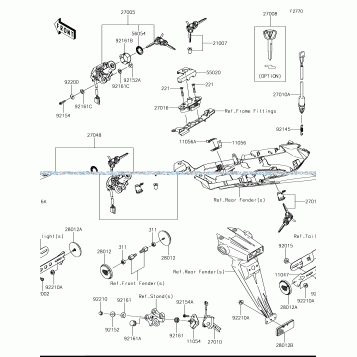 Ignition Switch/Locks/Reflectors