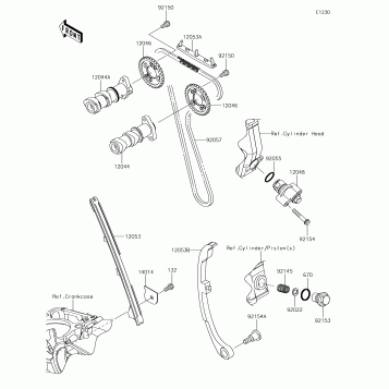 Camshaft(s)/Tensioner