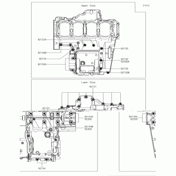 Crankcase Bolt Pattern