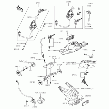 Ignition Switch/Locks/Reflectors