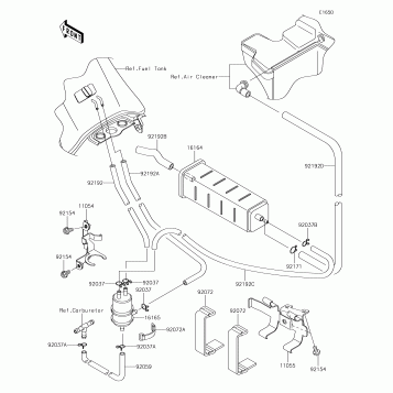 Fuel Evaporative System(CA)