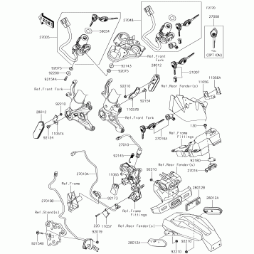 Ignition Switch/Locks/Reflectors