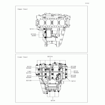 Crankcase Bolt Pattern