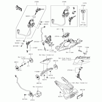 Ignition Switch/Locks/Reflectors