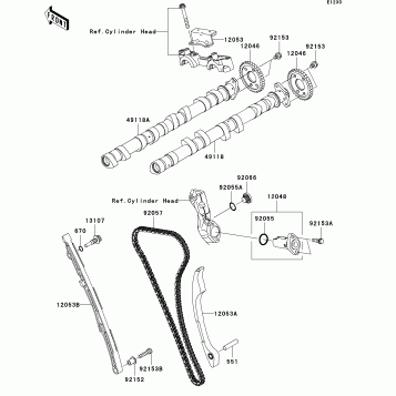 Camshaft(s)/Tensioner