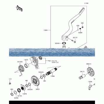 Kickstarter Mechanism