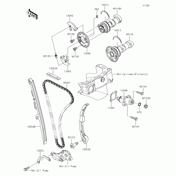 Camshaft(s)/Tensioner