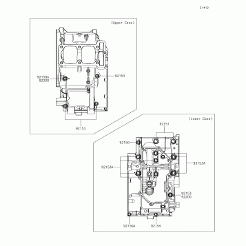 Crankcase Bolt Pattern(-EX300AEA99329)
