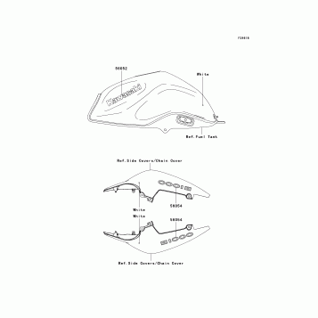 Decals(White)(B8F)(CA,US)