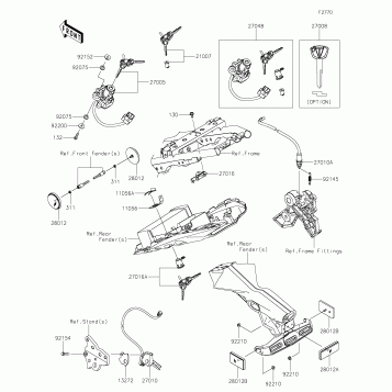 Ignition Switch/Locks/Reflectors