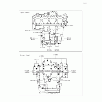 Crankcase Bolt Pattern